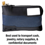 Master Lock 7120D | Locking Storage Bag, Keyed Different, 8-3/8" Width x 1-3/8" Depth x 11-1/2" Height, Nylon