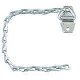 Master Lock 71CS | Padlock Chain, Not Keyed, Heavy Duty, 9" Chain Length, Zinc Plated Steel with Holder