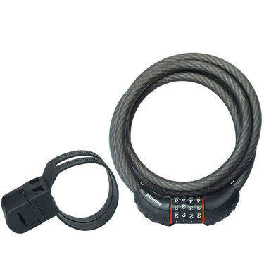 Master Lock 8122D | Combination Cable Lock, Self-Coiling, Adjustable Length