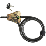 Master Lock 8418KADCAMO-TMB | Cable Lock, Python, Adjustable, Keyed Alike, 5/16" Diameter x 6’ Length, Braided Steel, Camouflage