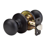 Master Lock BC0412PBOX | Door Lock, Keyed Different, Biscuit Knob, Adjustable Backset, Aged Bronze, for Hall and Closet, 8 each per Box