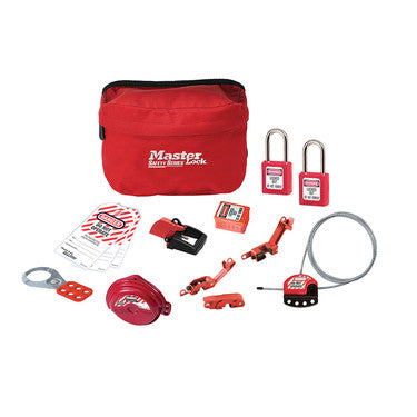 Master Lock S1010VE410KA | Valve and Electrical Lockout Kit with Zenex™ Padlocks, Keyed Alike