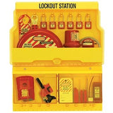 Master Lock S1900VE410 | Electrical Lockout Station, Deluxe, Standard, Preloaded for 10 Workers