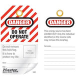 Master Lock S4801 | Safety Maintenance Tag, “Danger Do Not Operate,” Pack of Tags