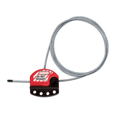 Master Lock S806 | Adjustable Cable Lockout, 6 ft. Cable