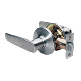 Master Lock SLL0415BOX | Door Lock, Keyed Different, Straight Lever, Adjustable Backset, Satin Nickel, for Passage, 8 each per Box