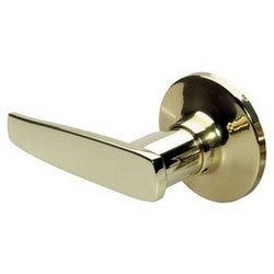 Master Lock SLL0503BOX | Door Lock, Keyed Different, Dummy, Straight Lever, Adjustable Backset, Polished Brass, for Passage, 8 each per Box