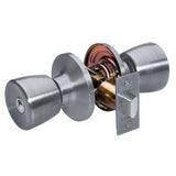 Master Lock TUO0315 | Door Lock, Keyed Different, Tulip Knob, 6-Way Adjustable Latch, Satin Nickel, for Bed and Bathroom, 2 each per Box