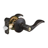 Master Lock WL0112PKA4 | Door Lock, Keyed Alike, Wave Lever, Adjustable Backset, Aged Bronze, KW1 Cylinder, for Entry, 8 each per Box
