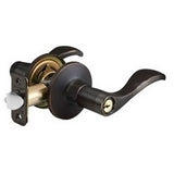 Master Lock WL0112PKA4S | Door Lock, Keyed Alike, Wave Lever, Adjustable Backset, Aged Bronze, Schlage C SC1 Cylinder, for Entry, 8 each per Box
