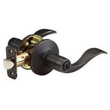 Master Lock WL0312P | Door Lock, Keyed Different, Wave Lever, 6-Way Adjustable Backset, Aged Bronze, for Bedroom and Bathroom, 2 each per Retail Pack