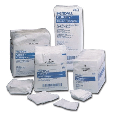 Mckesson Medical Surgical Inc 2346 | Non-Sterile Cotton Gauze Sponges, 12-Ply, 3 in. x 3 in., 200/Bag