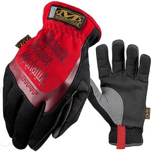 Mechanix Wear MFF-02-011 | Fast-Fit Mechanics Gloves, Red, X-Large