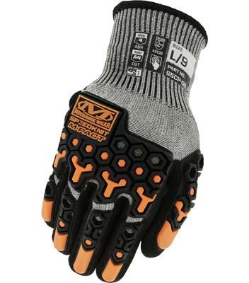 Mechanix Wear S5CP-08-007 | SpeedKnit M-Pact S5CP08 Cut-Resistant Gloves, Size 7