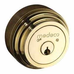 Medeco 11R52L-T-19-DU-N | Key-in-Lever Cylinder, 11R52L Series, T Profile, Dark Bronze (19), DU Function, No Control