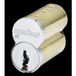 Medeco 33600006-N-26-DHV-S | Interchangeable Core Cylinder, Small Format, Medeco X4, DHV Keyway, 6-Pin, Sub-Assembly