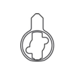 Medeco CT-Z19 | Security Lock Cam, Mortise, General Lock