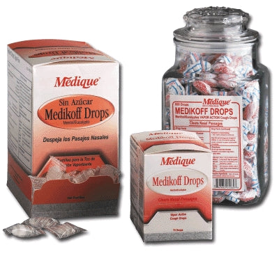 Medique Products 05022 | Medique Medikoff Drops, Cherry, Industrial Pack, 75 Drops