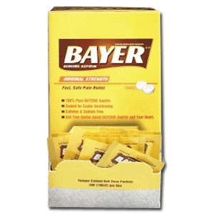 Medique Products 45647 | Bayer Aspirin, Industrial Pack, 200 Tablets