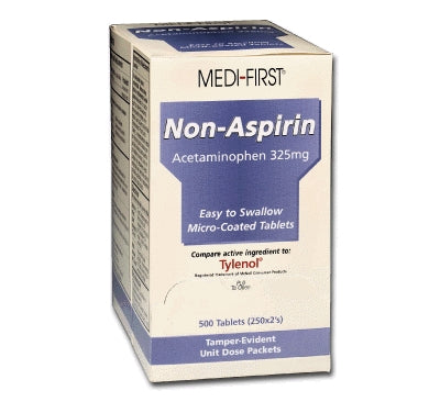 Medique Products 80333 | Medi-First Non-Aspirin, Industrial Pack, 100 Tablets