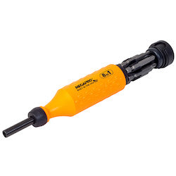 Megapro Marketing Usa 8IN1NAS-NOR/BK | 8 Inch 1 Screwdriver, Orange