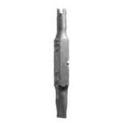 Megapro Marketing Usa FD4-6 | Flat Slot Bit Double End Bit 2" Long, 1/4" Hex, 4 to 6 Flat Tip