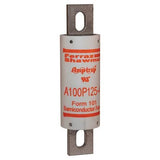 Mersen A100P125-4 | High Speed Fuse Amp-Trap A100P 1000VAC 750VDC 125A Bolted Blade