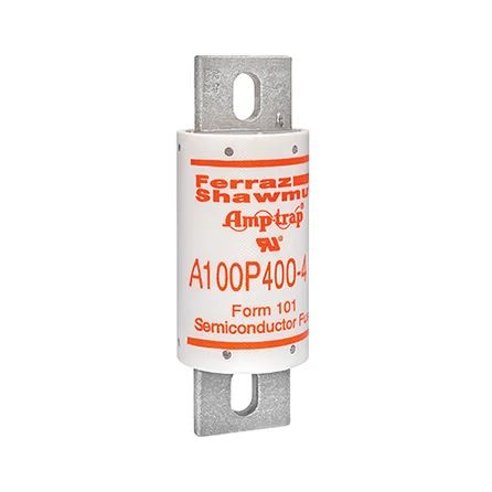 Mersen A100P400-4 | High Speed Fuse Amp-Trap A100P 1000VAC 750VDC 400A Bolted Blade