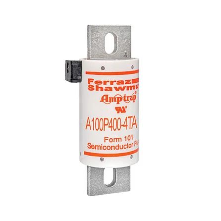 Mersen A100P400-4TA | High Speed Fuse Amp-Trap A100P 1000VAC 750VDC 400A Bolted Blade TA Indicator