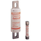 Mersen A100P400-4TI | High Speed Fuse Amp-Trap A100P 1000VAC 750VDC 400A Bolted Blade TI Indicator