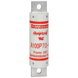 Mersen A100P70-4 | High Speed Fuse Amp-Trap A100P 1000VAC 750VDC 70A Bolted Blade