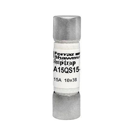 Mersen A15QS15-2 | High Speed Fuse Amp-Trap A15QS 150VAC 150VDC 15A Ferrule