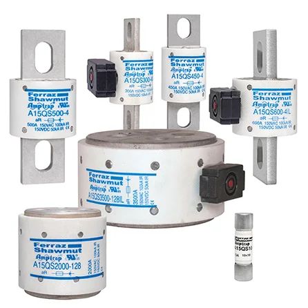 Mersen A15QS40-4TI | High Speed Fuse Amp-Trap A15QS 150VAC 150VDC 40A Blade TI Indicator