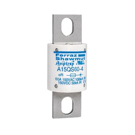 Mersen A15QS60-4 | High Speed Fuse Amp-Trap A15QS 150VAC 150VDC 60A Blade