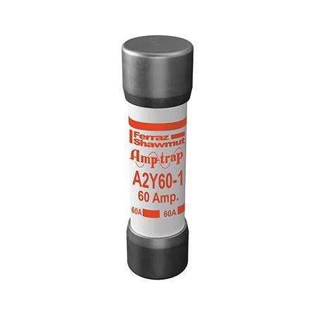 Mersen A2Y60-1 | Fuse A2Y 250VAC 500VDC 60A Type 1 Ferrule Amp-Trap