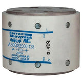 Mersen A30QS2000-128 | High Speed Fuse Amp-Trap A30QS 300VAC 300VDC 2000A Hockey Puck, Bolt-In
