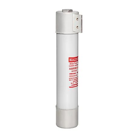 Mersen A480R9R-1HE | Back-Up R-Rated Medium Voltage Fuse 4800VAC 9R Mounting: Ferrule Style: Hookeye Visual Indicator Amp-Trap