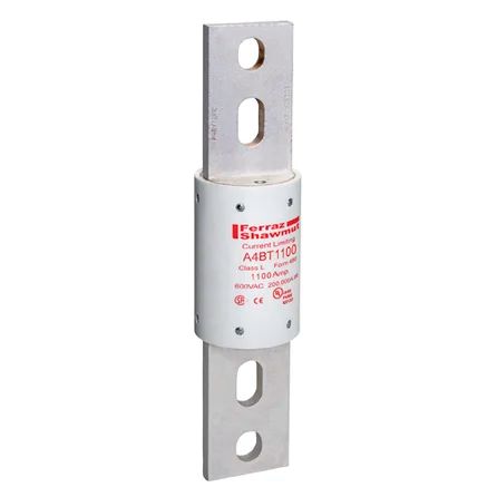 Mersen A4BT1100 | Fuse A4BT - Class L - Time-Delay 600VAC 500VDC 1100A Blade Amp-Trap