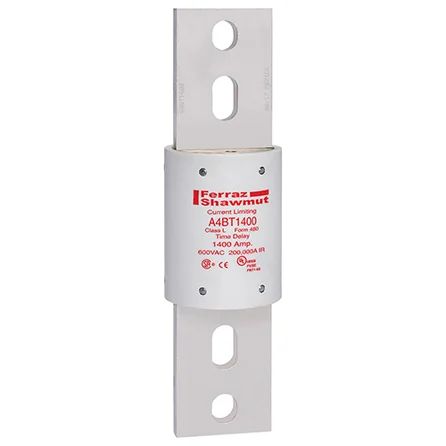 Mersen A4BT1400 | Fuse A4BT - Class L - Time-Delay 600VAC 500VDC 1400A Blade Amp-Trap