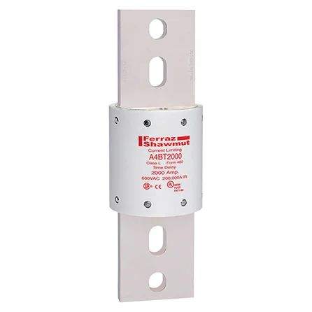 Mersen A4BT2000 | Fuse A4BT - Class L - Time-Delay 600VAC 500VDC 2000A Blade Amp-Trap