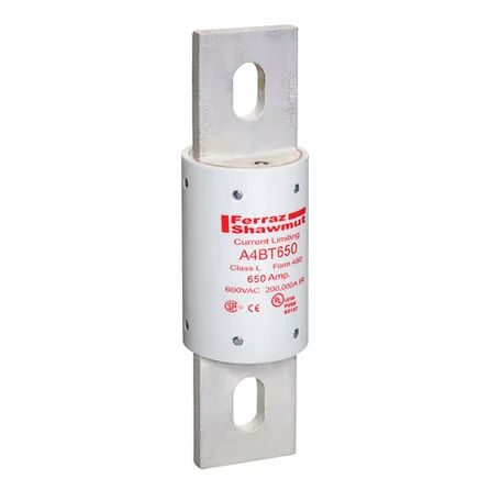 Mersen A4BT650 | Fuse A4BT - Class L - Time-Delay 600VAC 500VDC 650A Blade Amp-Trap