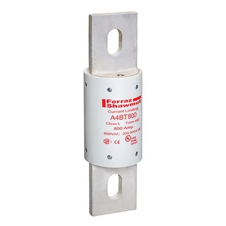 Mersen A4BT800 | Fuse A4BT - Class L - Time-Delay 600VAC 500VDC 800A Blade Amp-Trap