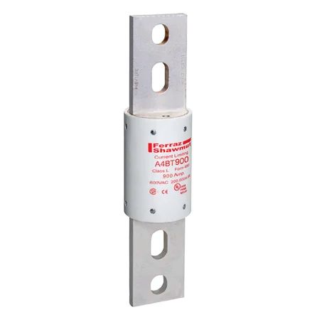 Mersen A4BT900 | Fuse A4BT - Class L - Time-Delay 600VAC 500VDC 900A Blade Amp-Trap