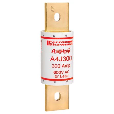 Mersen A4J300 | Fuse A4J - Class J - Fast-Acting 600VAC 300VDC 300A Blade Amp-Trap