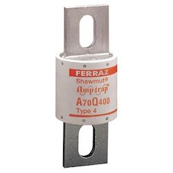 Mersen A70Q80-4 | High Speed Fuse Amp-Trap A70Q 700VAC 650VDC 80A Bolted Blade