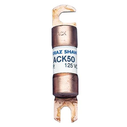 Mersen ACK50 | Forklift Truck ACK 125VAC 125VDC 50A Time Delay Blade