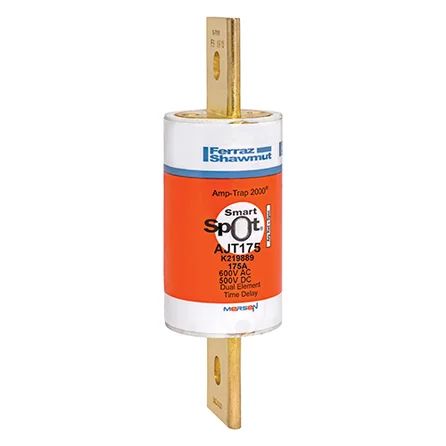 Mersen AJT175 | Fuse AJT - Class J - Time-delay 600VAC 500VDC 175A Blade SmartSpot Amp-Trap 2000