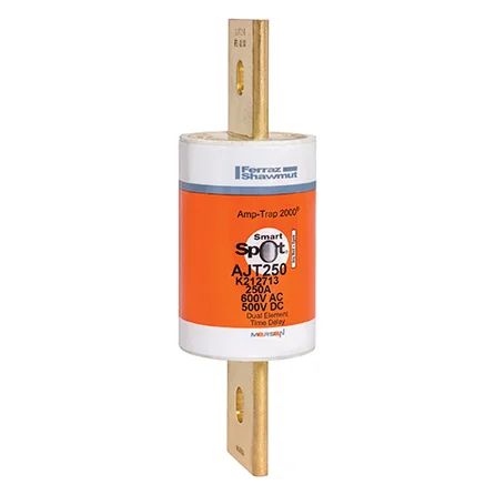 Mersen AJT250 | Fuse AJT - Class J - Time-delay 600VAC 500VDC 250A Blade SmartSpot Amp-Trap 2000