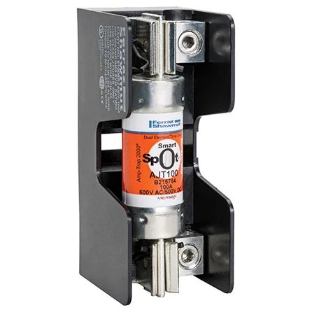 Mersen AJT80 | Fuse AJT - Class J - Time-delay 600VAC 400VDC 80A Blade SmartSpot Amp-Trap 2000