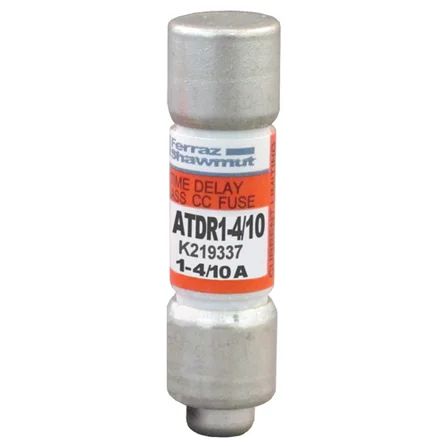 Mersen ATDR1-4/10 | Fuse ATDR - Class CC - Time-Delay 600VAC 300VDC 1.4A Ferrule Amp-Trap 2000
